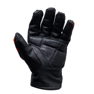 Guantes Tácticos de Cuero para Hombre, Protección Completa para Exteriores, Color Negro - Product Image 1