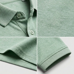 T-shirts d'été en gros à manches courtes pour hommes, personnalisables avec logo imprimé sur le devant, en polyester blanc uni, respirants et formels - Product Image 6