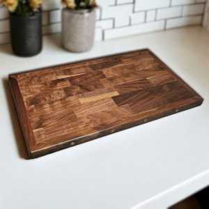 Planche à découper en bois de grande taille pour boucher, épaisseur personnalisée, écologique, pour usage en cuisine - Product Image 4