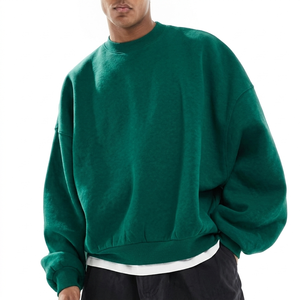 Custom Logo <b>Men</b> <b>Pullover</b> Sweatshirt OEM Factory Best Selling Oversized Fleece Streetwear Sweatshirt - Product Image 5