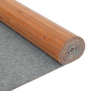 Separador de Ambientes de Bambú Natural de 236.2 Pulgadas de Ancho y 65.0 Pulgadas de Alto - Product Image 6