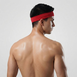 Bandeau de sport personnalisé pour homme, respirant, élastique, anti-transpiration, pour la gym, la course et l'entraînement - Product Image 6