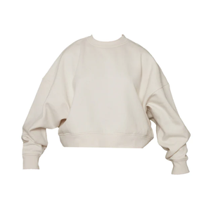 Usine surdimensionné coton polaire vert imprimé demi fermeture éclair pull personnalisé fille pull broderie décontracté femmes sweat à capuche sweats - Product Image 3