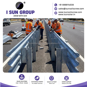 Barrera de Seguridad Reflectante para Carreteras, Amortiguador de Impactos, Barrera de Acero Anticollisiones para Sistemas de Protección de Vías de Alta Velocidad - Product Image 2