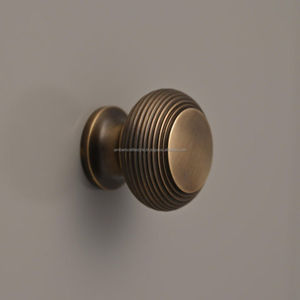 Handcrafted Brass Knobs Designed <b>For</b> Traditional Furniture Cabinets Drawers Authentic Artisan <b>Home</b> Decor - Product Image 3