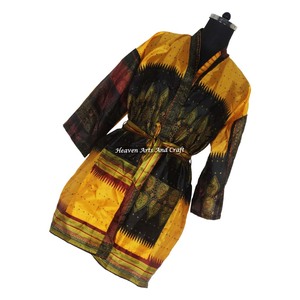 Robe de soirée africaine KS004 pour femmes, robes ethniques, kaftan court, kimono, meilleure fabrication, robe bohème pour femmes 2026 - Product Image 3