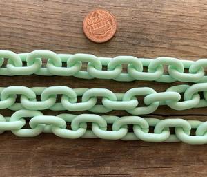 Cadenas Decorativas de Resina Acrílica de Lujo Personalizadas, Multiusos, con Eslabones Gruesos, para Decoración de Paredes, con Patrón de Bolas Vintage para Bodas - Product Image 5