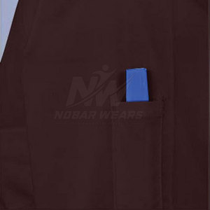 <b>Smart</b> Men Lab Coat Professional Medical Workwear Durable Lightweight Laboratory Clothing Custom Supplier - Product Image 6
