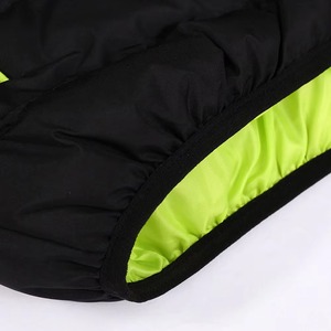 Black Neon Lime Green Custom Men <b>Thin</b> Puffer <b>Jacket</b> Stand Collar Quilted Winter <b>Waterproof</b> Windproof Front OEM Factory Premium - Product Image 6