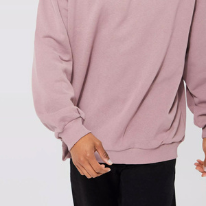 Sweat-shirt à col rond pour homme, en molleton de coton doux, à manches longues, décontracté, streetwear, vêtements d'hiver, tenue quotidienne confortable - Product Image 5