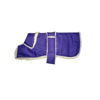 Personnalisable extérieur réfléchissant Polyester chien veste à la mode hiver chaud manteau avec rayures imperméable personnalisé pour animaux de compagnie