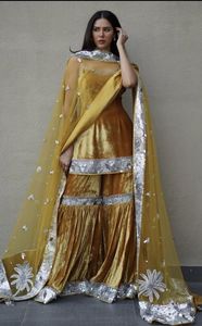 AA IMPEX New Anarkali <b>Dress</b> Indian and Pakistani Clothing Customized 3 Piece Outfit Embroidered Wedding Party Wear - Product Image 5