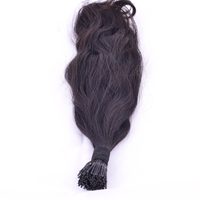 Extensiones de Cabello I-Tip Tyagi 100% Virgen Remy con Cutícula Alineada, Doble Trama, Ondulado Natural Indio, Grado Superior Premium