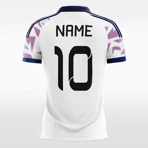 Camisetas de fútbol de poliéster personalizables de alta calidad con impresión por sublimación de logotipo, cantidad mínima de pedido baja. - Product Image 6