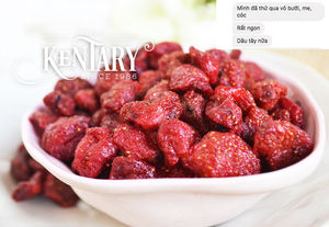 Fraises séchées au goût aigre d'ingrédients de qualité supérieure de haute qualité dans un emballage sous vide en vrac Créations culinaires pour élever les recettes - Product Image 4