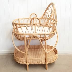 Cuna de bebé de ratán ecológica a excelente precio, cunas para bebés de alta calidad, cama para recién nacidos - Product Image 5