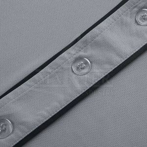 Maillot de baseball à prix imbattable, faible MOQ, 100 % polyester, tissu respirant à séchage rapide, personnalisable, service OEM, idéal pour l'entraînement - Product Image 5
