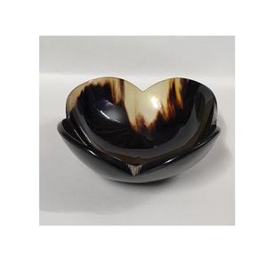Bol de service en corne de vache pour la maison à prix avantageux, bol à collation en corne de qualité supérieure de forme ovale pour la cuisine et la table à prix abordable - Product Image 3