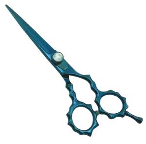 กรรไกรตัดผมสำหรับร้านเสริมสวยมืออาชีพดีไซน์สวยด้ามจับทำจากยางเนื้อนุ่มทำจากสเตนเลสสตีลแบบบางง่าย - Product Image 1