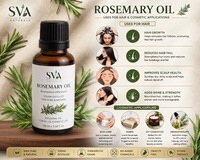 Aceite Esencial de Romero Destilado al Vapor, Grado Cosmético, Cuidado Personal, Fragancia, Aromaterapia, Suministro a Granel