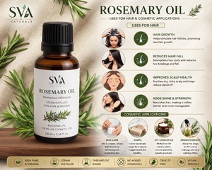 Rosemary <b>Essential</b> <b>Oil</b> Steam Distilled Cosmetic Grade for Personal Care Fragrance Soap Making Bulk Supply OEM ODM Export - Product Image 3