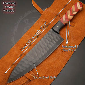 8 Inch Chef's <b>Knives</b> High Carbon German Stainless Steel <b>Sharp</b> <b>Kitchen</b> Chef Carving Slicing <b>Knife</b> with Wooden Handle - Product Image 6