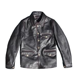 Estilo Formal de cuero genuino no tejido a prueba de viento calentado ecológico logotipo impreso en relieve servicio OEM cuero de lujo informal - Product Image 2