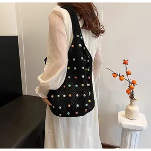 Bolso Tote de Cuero Genuino Tejido a Mano, Bolso de Compras de Moda para Mujer, Bolso de Hombro de Gran Capacidad, Diseño de Lujo, Tipo Cesta - Product Image 3