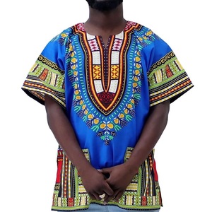 <b>African</b> Dashiki <b>Shirt</b> V Neck Floral Print Sublimation Dashiki T <b>Shirts</b> Breathable Tribal Pattern Batik Design Dashiki <b>Shirts</b> - Product Image 5