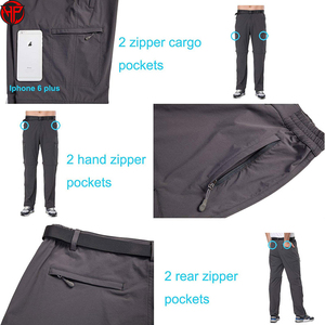Pantalon Ripstop Pliable pour Temps Chaud, Robuste, en Spandex, Doux, Ajusté, Tendance, Performant, Pantalon de Randonnée 3/4 - Product Image 5
