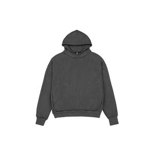 Survêtements personnalisés pour femmes, grammage lourd 500 GSM 350 GSM, en molleton polyester/coton, avec broderie, comprenant un sweat à capuche oversize et un short - Product Image 5