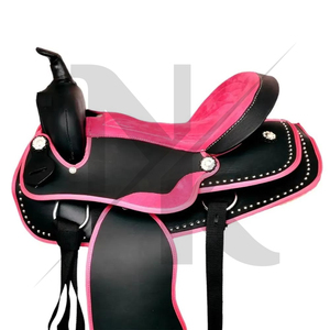 Premium Horse Riding Equipment Professional Ranch Saddle Western Horse Riding Leather Tack Set Genuine Cowhide Saddle OEM - Product Image 6