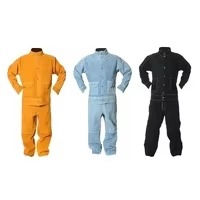 Ropa de Trabajo de Cuero Vacuno para Soldadura y Gorra, Uniformes de Taller, Ropa de Seguridad Resistente al Fuego para Soldadura - Product Image 5