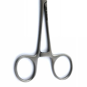 Instrumento de agarre quirúrgico curvo de pinzas Kelly de 6,25 pulgadas de primera calidad con mordazas dentadas para un manejo seguro del tejido - Product Image 3
