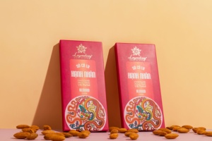 Barre de chocolat noir 85% aux amandes, produit OEM, chocolats et confiseries en gros - Product Image 5