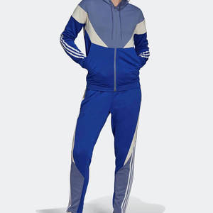 Women's Plus Size Hooded Solid Tracksuits OEM Personalized Multi-Color Winter Apparel Long Sleeve Gym Use Bulk Quantity Cheap - Product Image 2