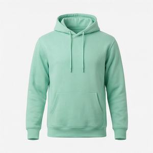 Sweat à capuche polaire personnalisé avec logo pour homme – Qualité supérieure, décontracté, épais, respirant, hiver, uni, teint, personnalisable - Product Image 1