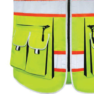 Chaleco de Seguridad Reflectante Impermeable de Alta Calidad, Personalizable OEM, Chaleco de Trabajo de Seguridad con Logotipo Personalizado, Chaleco Reflectante - Product Image 6