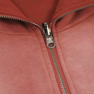 Sudadera con capucha y cremallera completa para hombre, estilo lavado ácido descolorido por el sol, a la moda 2026 - Product Image 6