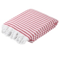 Vente en gros de serviettes de bain de luxe turques Havlu Marin Pestemal double face Serviettes de plage 100% coton avec logo Impression personnalisée Sans sable