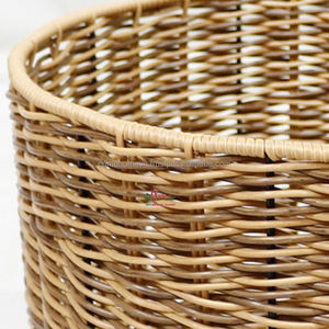 Artex Dong Thap Factory Panier de rangement tissé polyvalent en plastique avec poignée pour cuisine blanchisserie jouets Organisation de la maison - Product Image 4