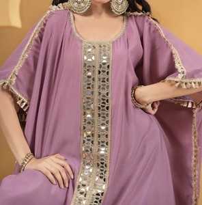 Beautiful New Dubai <b>Kaftan</b> Traditional Islamic Women's Saudi Arabian Abaya Spring Autumn Polyester Breathable Midi Length Muslim - Product Image 1
