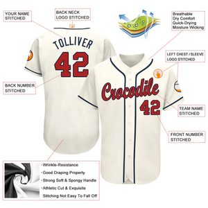Custom Sublimated Full Button Baseball Jersey Uniform Youth Adults Men Women Team Apparel - Product Image 4