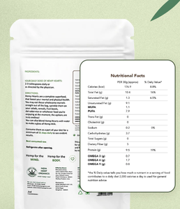 Graines de chanvre décortiquées biologiques 100g Vente en gros Exportation d'Inde Durée de conservation de 12 mois - Product Image 2