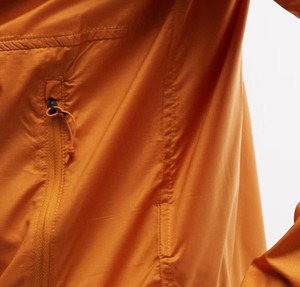 Men's Hooded Windbreaker <b>Jacket</b> Solid Color Zipper Closure Casual Outdoor Wear Autumn Polyester Material - Product Image 3