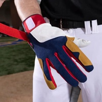 Guantes de bateo blancos, negros y marrones, duraderos, para entrenamiento, unisex, para adultos, para la mano derecha, guantes de bateo de béisbol en venta