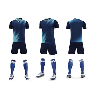 Conjunto de Uniforme de Fútbol para Adultos, Camiseta y Pantalones Cortos Básicos, Transpirables, Casuales de Verano, para Entrenamiento de Equipo, Antibacterianos, con Logotipo Personalizado - Product Image 4