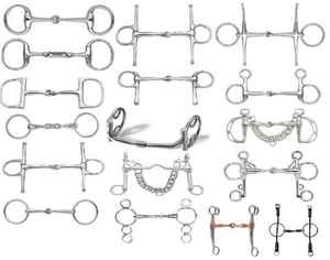 Bridons pour chevaux de haute qualité en acier inoxydable, fabriqués au Pakistan, nouvelle tendance, anti-rouille, multi-articulés, flexibles, à double action de contrôle - Product Image 2