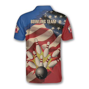 <b>Bowling</b> Jerseys Vintage Style <b>Bowling</b> Shirts Supplier <b>Bowling</b> Jerseys High Quality Sportswear Manufacturer <b>Bowling</b> Jerseys - Product Image 4