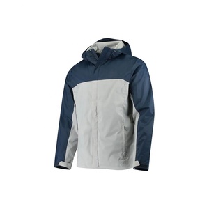 Chaqueta con Capucha Impermeable y Cortavientos para Hombre, con Cierre Frontal, Diseño Sólido, Talla XL, Logotipo Personalizado, Cortavientos Casual de Invierno para Exteriores - Product Image 1